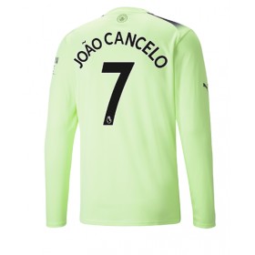 Herren Fußballbekleidung Manchester City Joao Cancelo #7 3rd Trikot 2022-23 Langarm